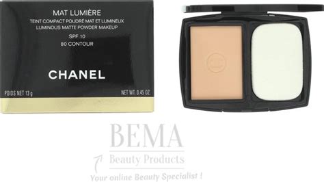 chanel mat lumiere 80 contour refill aanbieding